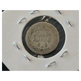 1891 Liberty Seated Dime