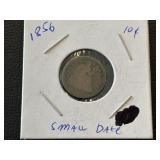 1856 Liberty Seated Dime Small Date