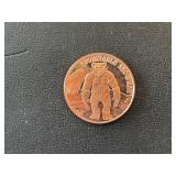 1 Ounce .999 Fine Copper Round