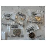 Assorted Coins Uncirculated