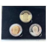 Silver Plated Trump Medallions