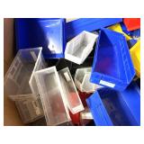 ANOTHER STORAGE SCORE!! MSRP HUGE MIXED LOT 200+ AKRO-MILS AkroBins Stackable Storage Bins Heavy Duty Industrial *Most Bins stack, sit on shelving or hang from panels/rails Perfect For Shop, Garage, W
