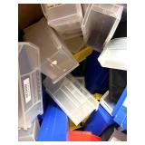 ANOTHER STORAGE SCORE!! MSRP HUGE MIXED LOT 200+ AKRO-MILS AkroBins Stackable Storage Bins Heavy Duty Industrial *Most Bins stack, sit on shelving or hang from panels/rails Perfect For Shop, Garage, W