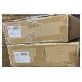 MSRP $250 - 2 Cases (1000 Tags/Case) Staples Pre-Wired Heavy-Duty Blank Manila Shipping Tags 6.25" x 3.13" *double-wired tags feature 12-inches of 26-gauge wire - 3/16in. reinforced, tear resistant ey