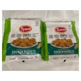 H - Tyson High Protein Chicken Nuggets - 2-Pack, 48 oz Each (6 lb Total)