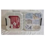 Husky Hardware Organizer Case – Assorted Nails Screws Anchors Kit