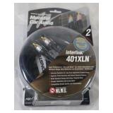 Monster Car Audio Interlink 401XLN RCA Cable 2 Channel New