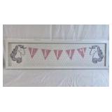Framed Dream Unicorn Wall Art – Nursery Decor Banner Print