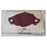 Meziere WP113R Small Block Ford Back Plate Windsor Red