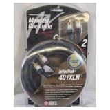 Monster Car Audio Interlink 401XLN RCA Cable 2 Channel