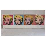 Andy Warhol Marilyn Monroe Poster – Pop Art Portrait Print