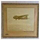 Warair Vintage Airplane Print – Reston Airporter Aviation Wall Art