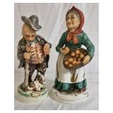 Hand Painted Ceramic Figurines
