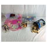 Mixed Craft Supplies and Bead Lot