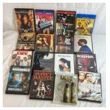 Assorted Movie DVD and Blu-ray Bundle