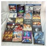 Assorted Movie DVD and Blu-ray Collection