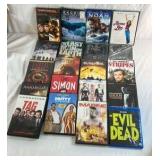 Assorted Movie DVD and Blu-ray Lot