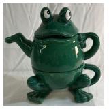 Ganz Frog Teapot With Matching Mug