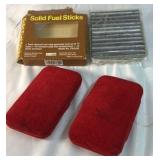 Solid Fuel Hand Warmers with Fuel Sticks
