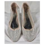 Jennifer Lopez Rhinestone Flats Size 7