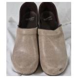 Dansko Slip-On Clog Shoes Neutral Tone