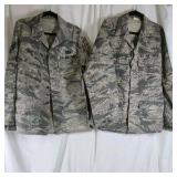 US Air Force ABU Camouflage Uniform Lot Jacket Pants Military Digital Camo