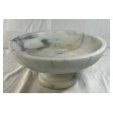 Marble Pedestal Bowl