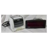 Digital Alarm Clock Lot Sony Jensen AM FM Clock Radios