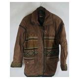 Pelle Leather Jacket Men’s Brown Western Style Coat