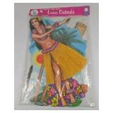 Vintage Luau Party Cutouts Pack