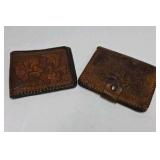 Tooled Leather Wallets