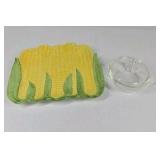 Corn Dish and Glass Casserole