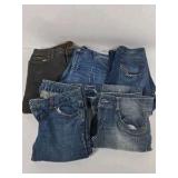 Women’s Jeans Lot Aeropostale Lei C’est Tone Black Mixed Sizes