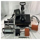 Heat Press Machine Combo T Shirt Mug Hat Press Bundle