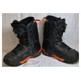 HMK Snowboard Boots – Black Lace-Up Design US 11M