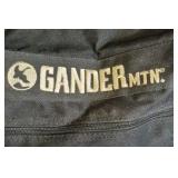 Gander Mountain Duffel Bag – Black Nylon Multi-Pocket Travel Bag