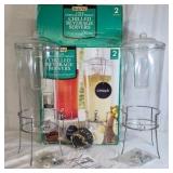 Chilled Beverage Servers with Stand – Tritan Drink Dispensers