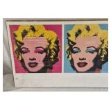 Andy Warhol Marilyn Monroe Poster – Pop Art Portrait Print
