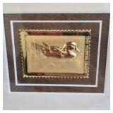 Ducks Unlimited Framed Duck Stamp Display