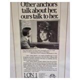 Vintage 1 On 1 Exclusive News Ad Framed Print