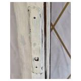 Vintage Wood Window Frame Diamond Lattice Farmhouse Wall Decor