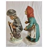 Hand Painted Ceramic Figurines