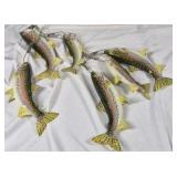 Decorative Hanging Fish Stringer