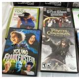 Assorted Workout and Movie DVD Bundle