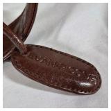 Franco Sarto Woven Straw and Leather Shoulder Bag