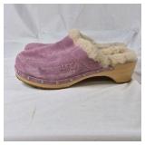 UGG Australia Suede Clog Slippers Size 9