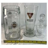 Assorted Drinkware Glasses – Beer Mug BJ’s Pint Playboy Shot Glass Decanter