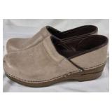 Dansko Slip-On Clog Shoes Neutral Tone