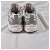 Nike P-6000 Running Shoes White Silver Red Size 8.5