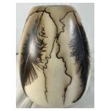 Horsehair Pottery Vase